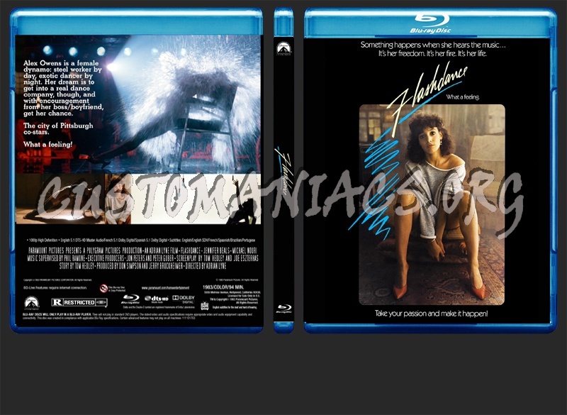 Flashdance blu-ray cover