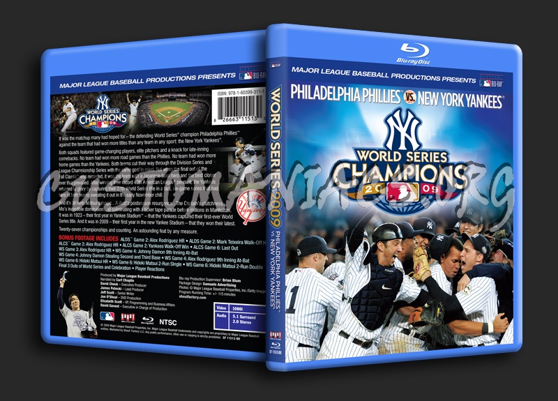 World Series 2009 Champions blu-ray cover