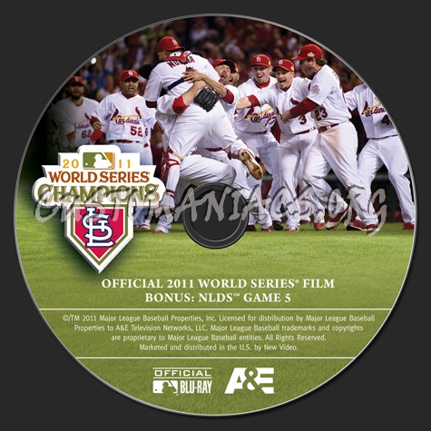 World Series 2011 Champions blu-ray label