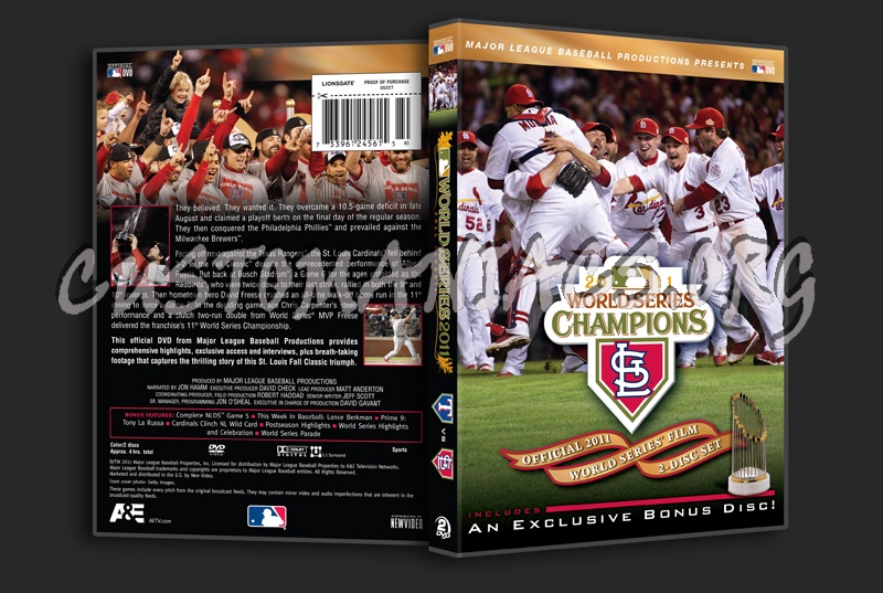 World Series 2011 Champions dvd cover