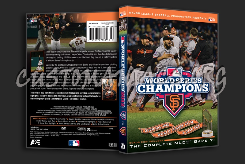 World Series 2012 Champions dvd cover