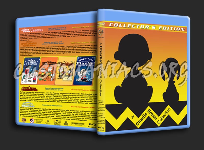 Charlie Brown Collection blu-ray cover