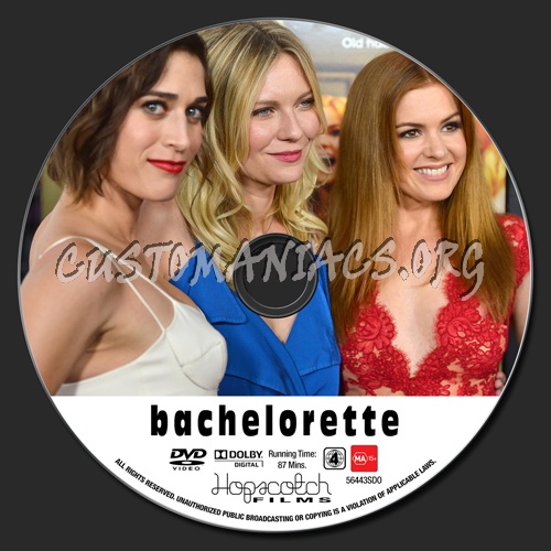 Bachelorette dvd label