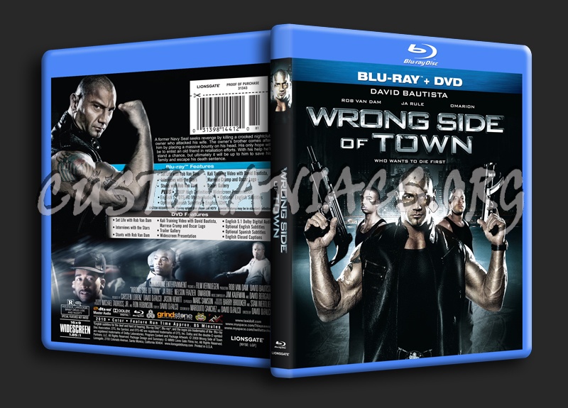 Wrong Side of Town blu-ray cover