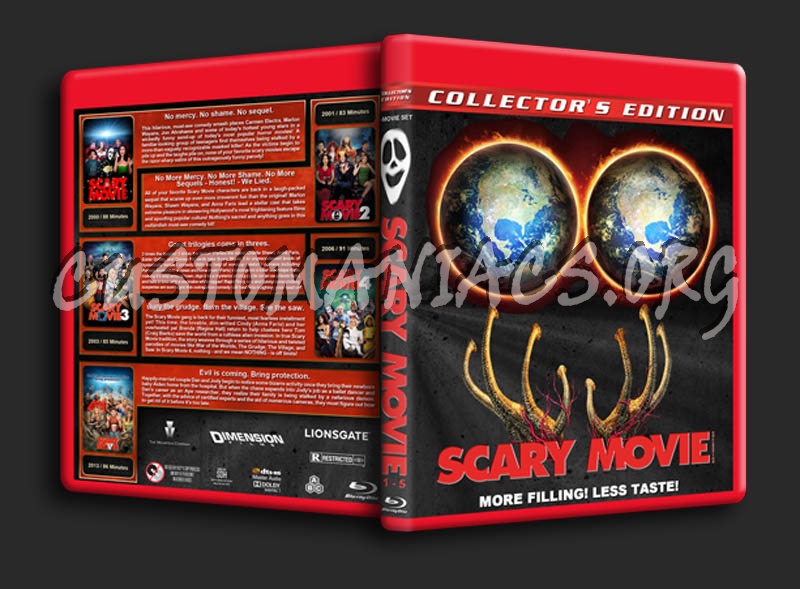 Scary Movie Collection blu-ray cover