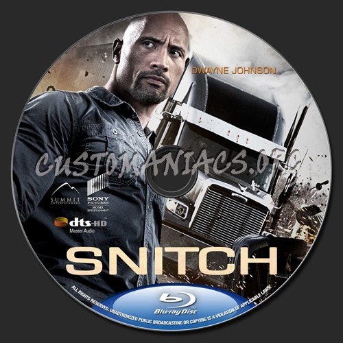 Snitch blu-ray label