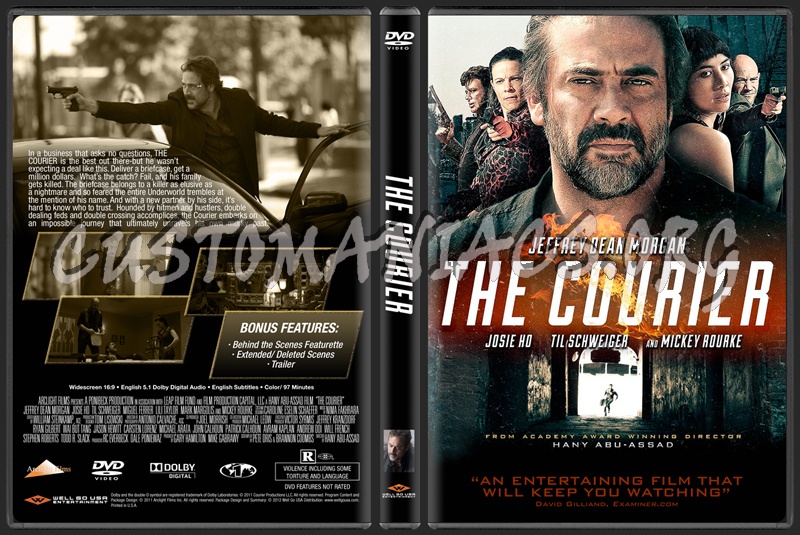 The Courier (2012) dvd cover