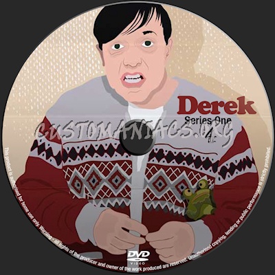Derek dvd label