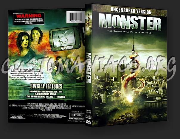 Monster dvd cover