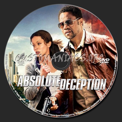 Absolute Deception dvd label