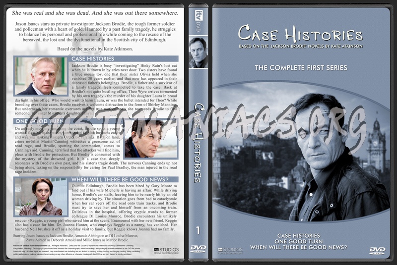 Case Histories dvd cover