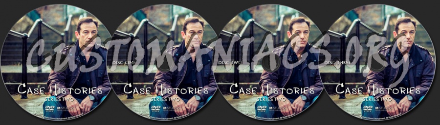 Case Histories - Second Series dvd label