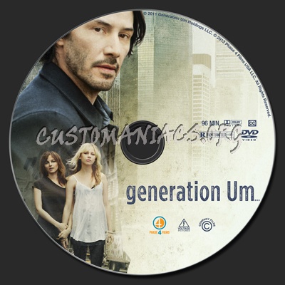 Generation Um... dvd label