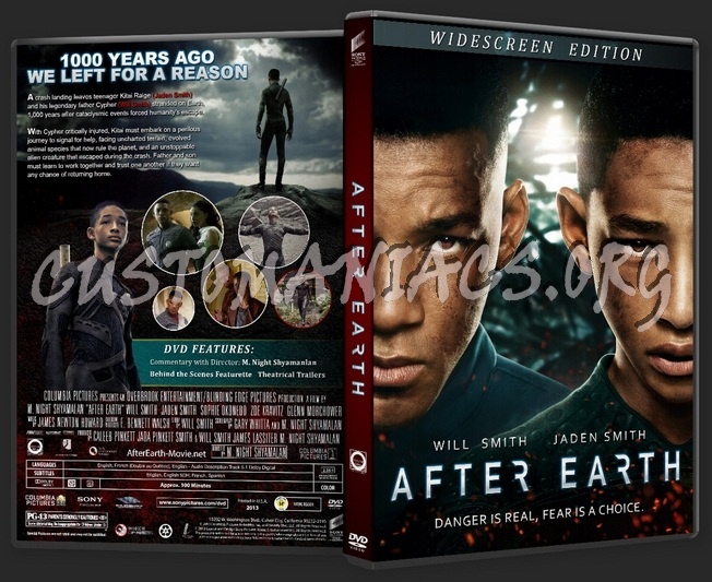 After Earth dvd cover