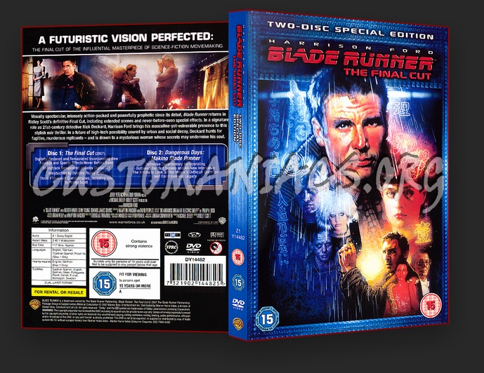 Blade Runner dvd cover