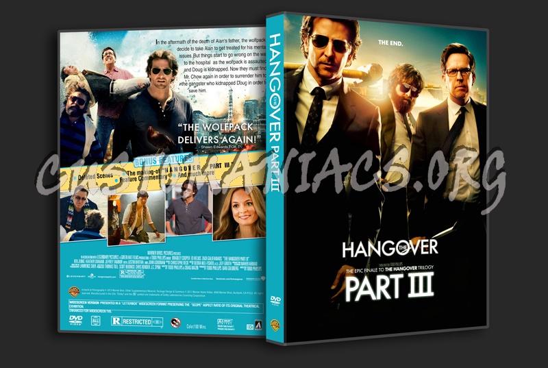 The Hangover Part III dvd cover