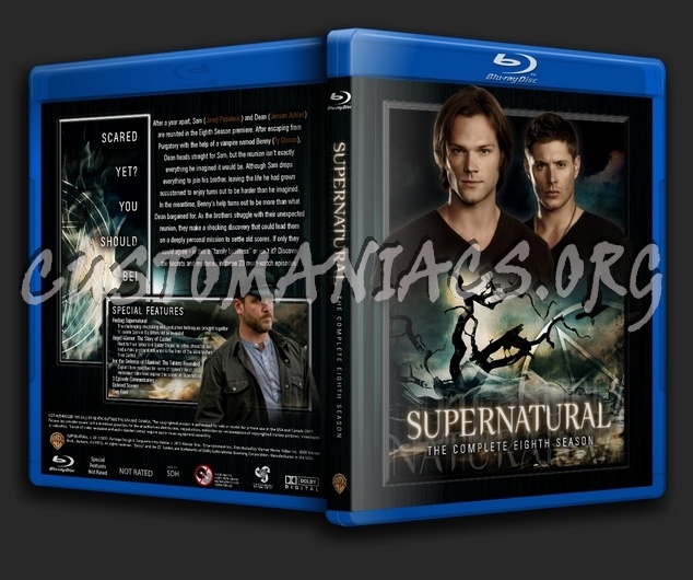 Supernatural - Season 8 blu-ray cover