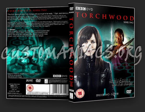 Torchwood Series 2 Episode 2: Sleeper dvd cover