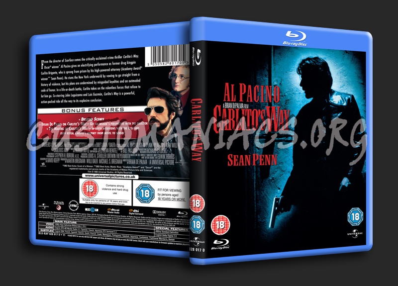 Carlito's Way blu-ray cover