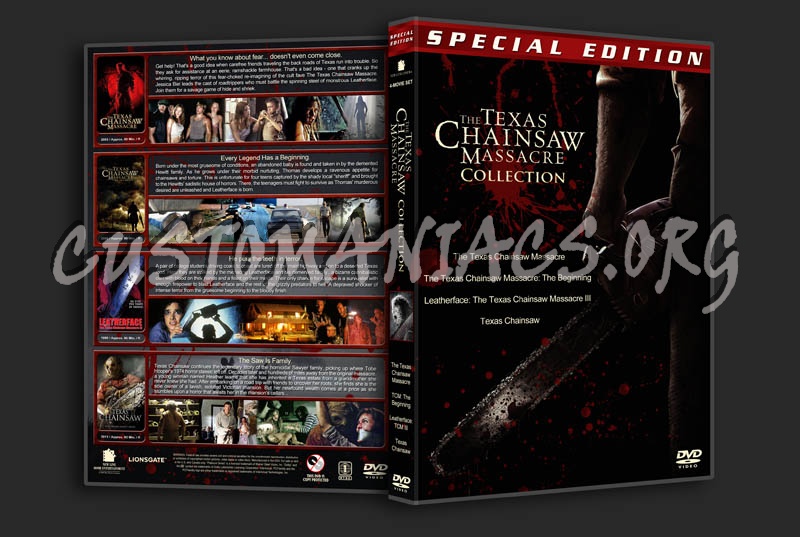 The Texas Chainsaw Massacre Collection dvd cover