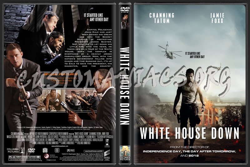 White House Down dvd cover