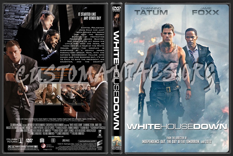 White House Down dvd cover