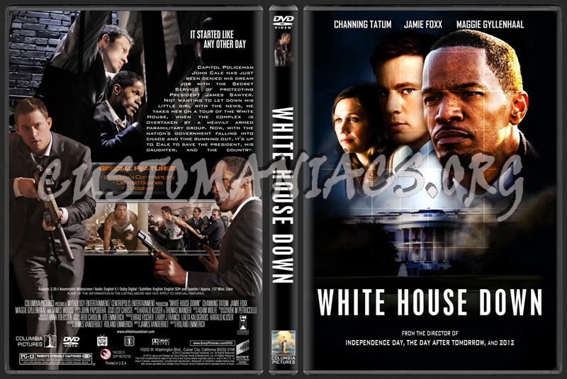 White House Down dvd cover