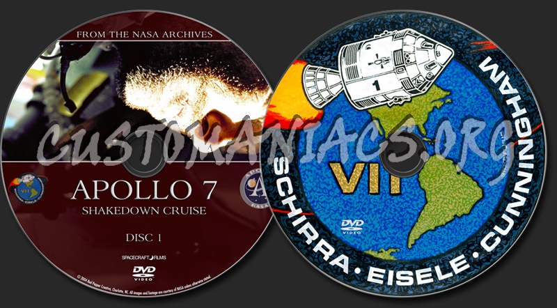 Apollo 7 - Shakedown Cruise dvd label