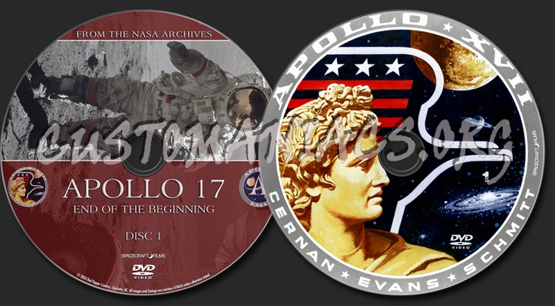 Apollo 17 - End Of The Beginning dvd label