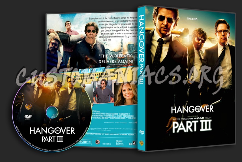 The Hangover Part III dvd cover