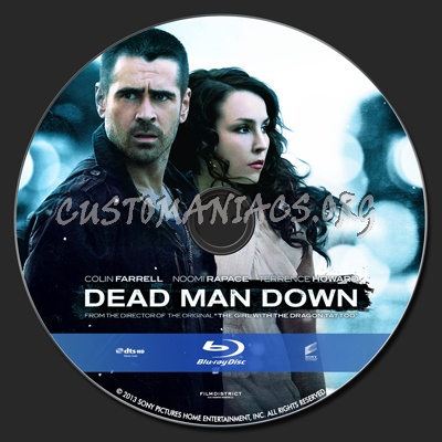 Dead Man Down blu-ray label