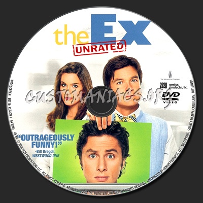 The Ex (Unrated) dvd label