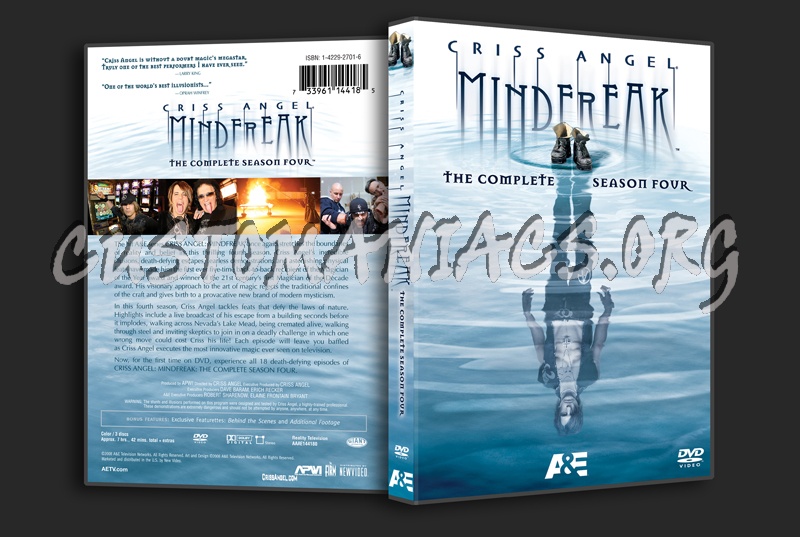 Chriss Angel Mindfreak Season 4 dvd cover