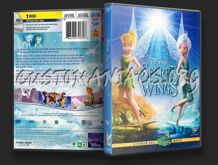 Secret of the Wings dvd cover