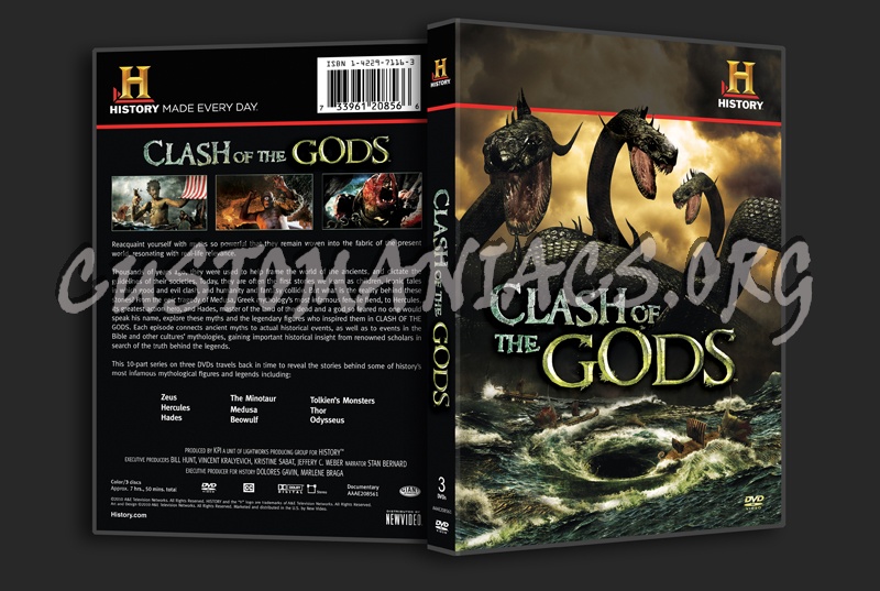 Clash of the Gods dvd cover