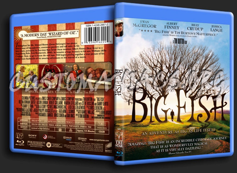 Big Fish blu-ray cover