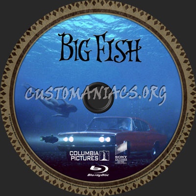 Big Fish blu-ray label
