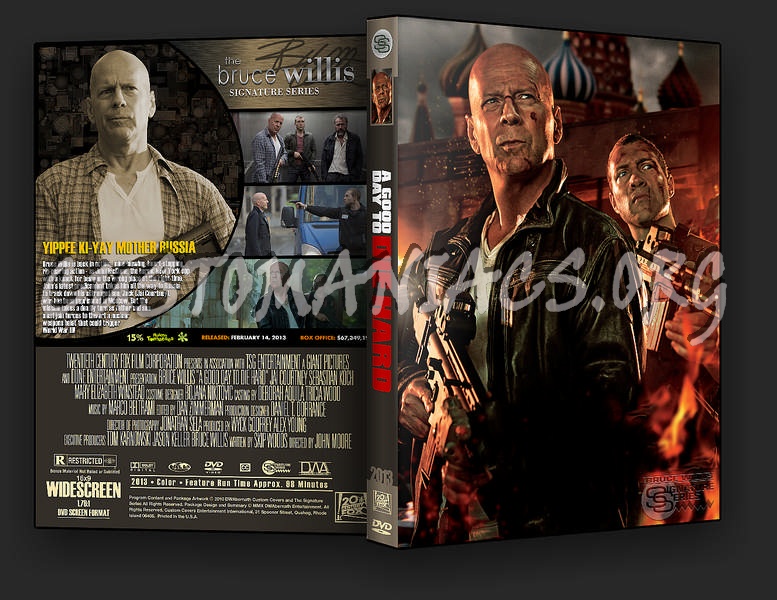 A Good Day to Die Hard dvd cover