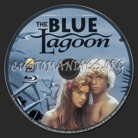 The Blue Lagoon blu-ray label