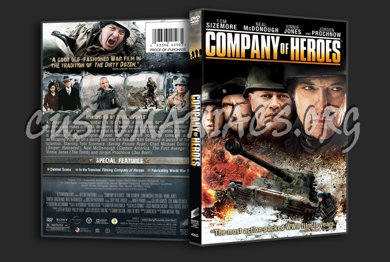 Company of Heroes dvd cover