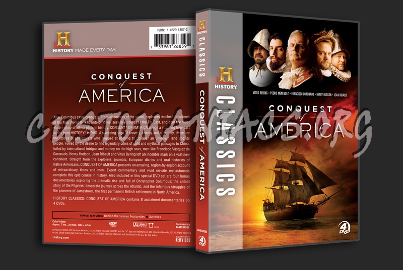 Conquest of America dvd cover