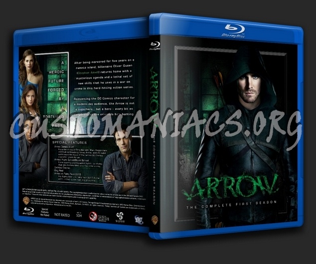 Arrow - Season 1 blu-ray cover