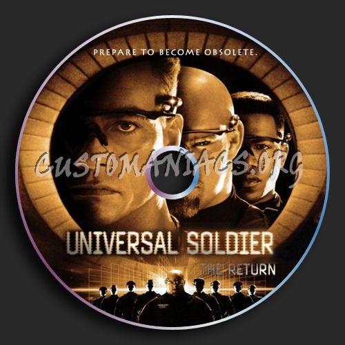 Universal Soldier (The Return) dvd label