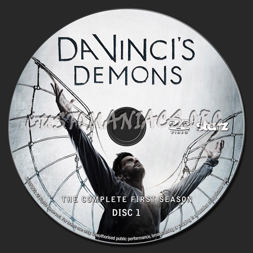 Da Vinci's Demons Season 1 dvd label