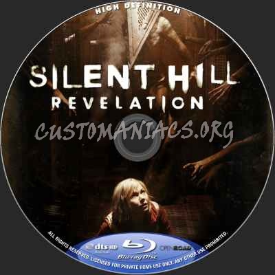Silent Hill: Revelation (2D+3D) blu-ray label