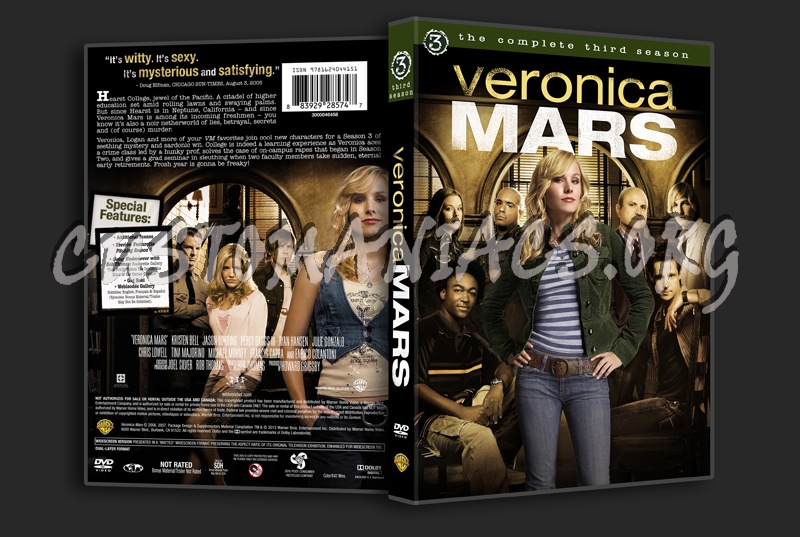 Veronica Mars Season 3 dvd cover