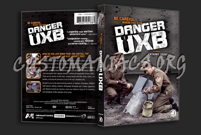 Danger UXB dvd cover