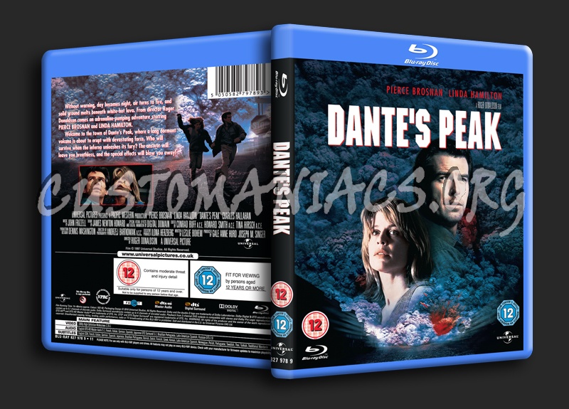 Dante's Peak blu-ray cover