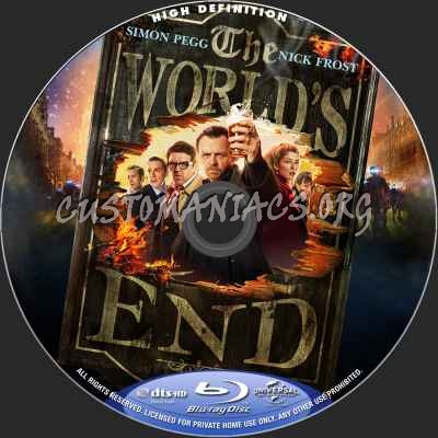 The World's End blu-ray label