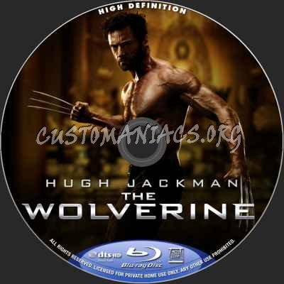 The Wolverine (2013) (2D+3D) blu-ray label